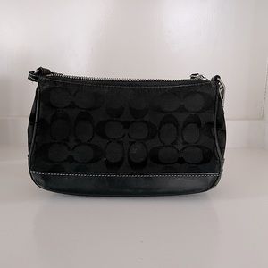 Little Black Coach Purse
